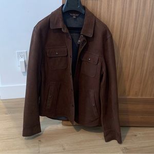 Men’s medium Ralph Lauren suede nwot